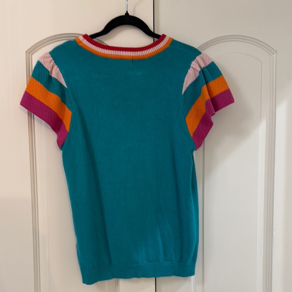 Color block Knit Top - Picture 2 of 4